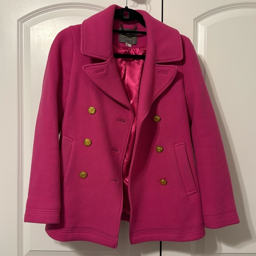 J.Crew Pink Peacoat